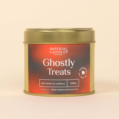 Ghostly Treats - Tin Candle