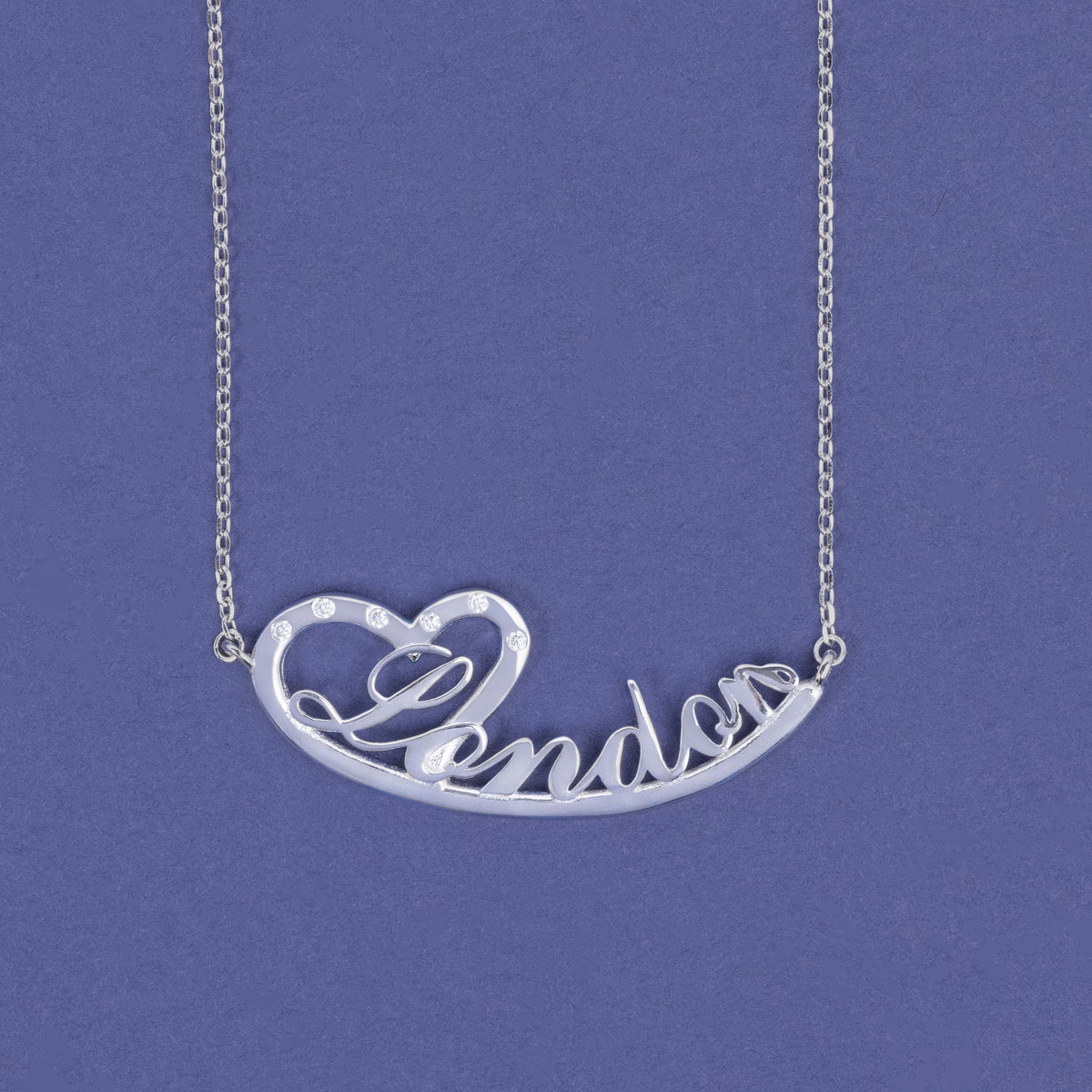 ‘’London’’ 925 Sterling Silver Necklace
