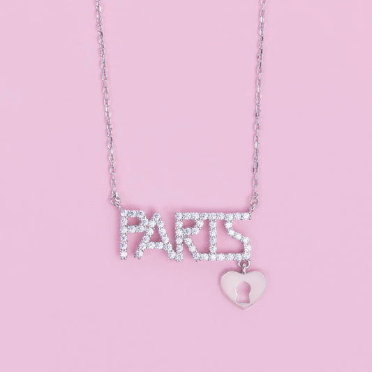 ‘’Paris’’ 925 Sterling Silver Necklace