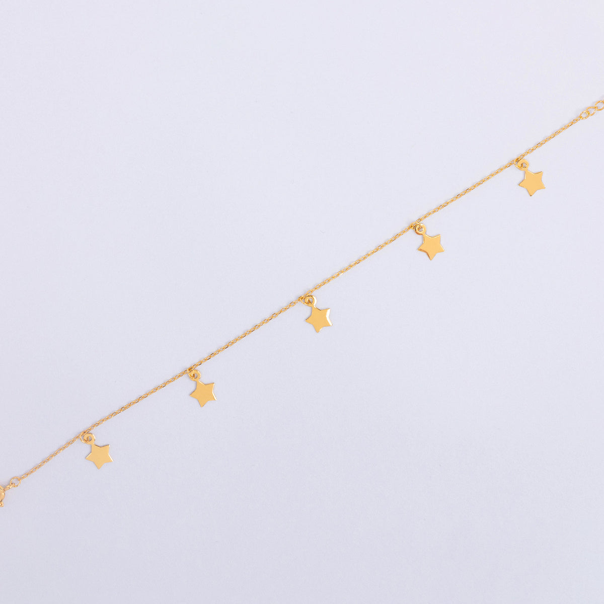 Multi Star Gold Plated Bracelet