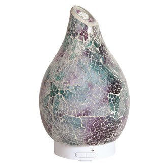 Teal Crackle - LED Ultrasonic Diffuser