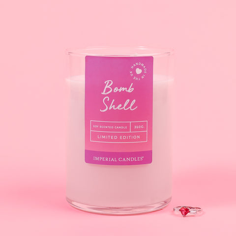 Bomb Shell Jewel Candle