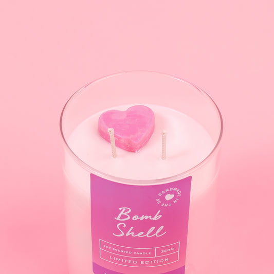 Bomb Shell Jewel Candle