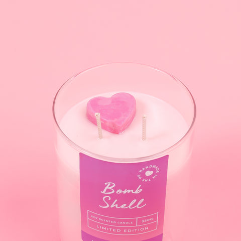 Bomb Shell Jewel Candle