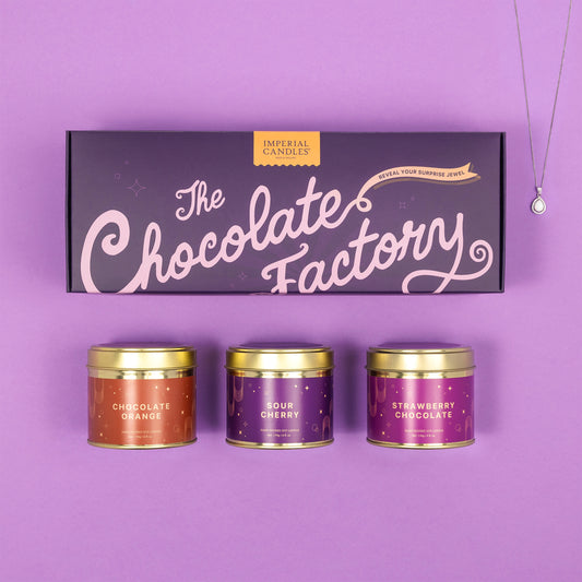 Chocolate Factory - Trio Candle Box
