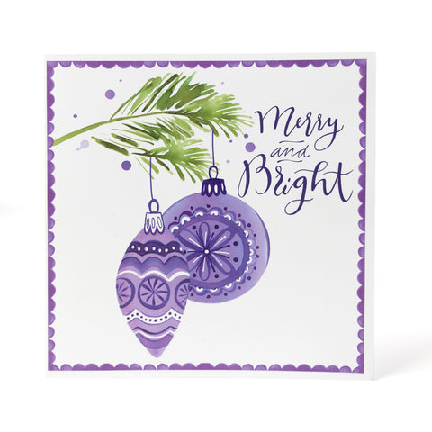Merry and Bright - Greeting Card