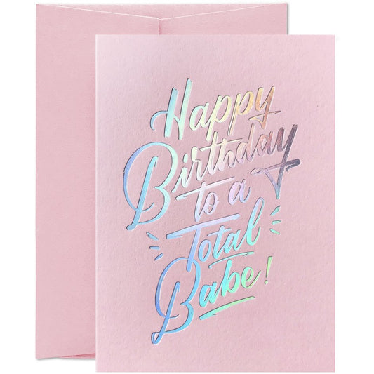 Total Babe - Greeting Card