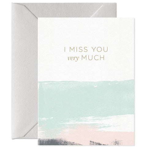 I Miss You Very Much - Greeting Card